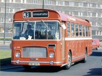 UWX369L in NBC red livery with West Yorkshire fleetnames