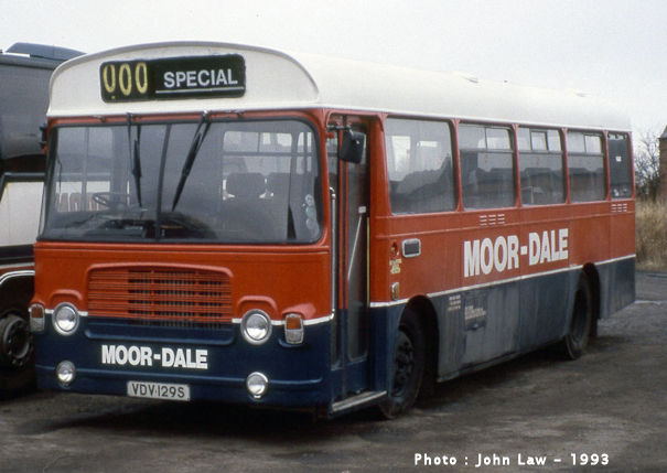 VDV129S in Moor Dale livery