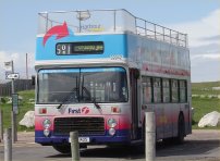 VDV142S in First Barbie 2 livery with roof off