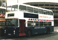 VDV144S in Badgers & Flags livery with roof fitted