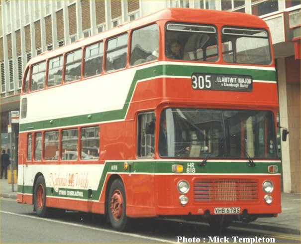 VHB678S in National Welsh livery