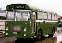 VOD124K in NBC green livery