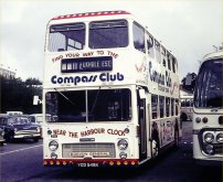 VOD548K in allover advertising livery for Compass Club