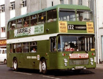 VOD597S in NBC green livery