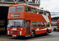 VOD597S in Swindon & Distric livery