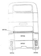 Fibreglass panels - rear