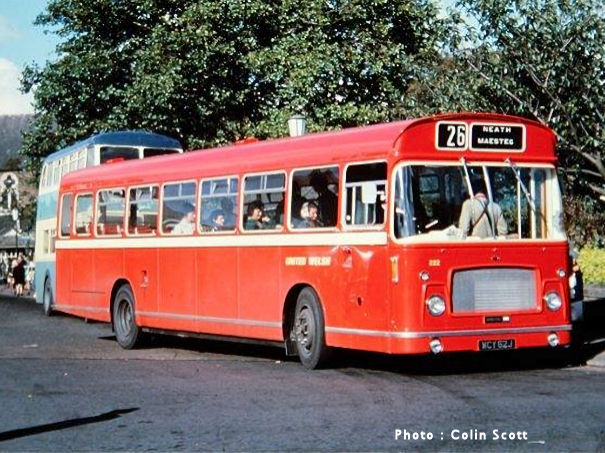 WCY62J in South Wales livery
