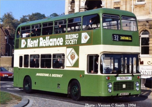 WKO137S in initial Maidstone & District livery