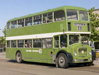 WNO982F in NBC green livery