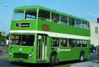 WRP767J in NBC green livery