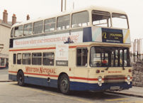 WTH961T in Western National interim livery
