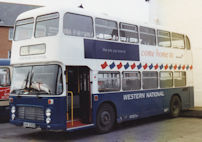 XHK220X in Western National badgers & flags livery