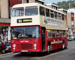 XJJ664V in East Kent livery
