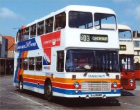 XJJ668V in Stagecoach stripey livery