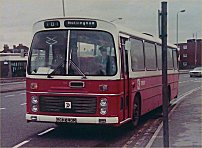 YCH890M in NBC dual-purpose red and white livery