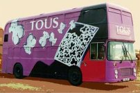 YEL2T in advertising livery for Tous