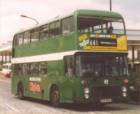 YVV896S in modified NBC green livery with Milton Keynes Citybus fleetnames